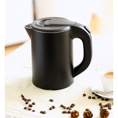 Sachikoo 0.8L portable double layer  scald-proof electric kettle