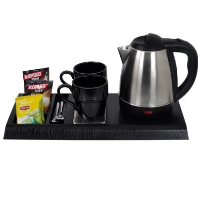 Hotel guest room automatic European electric kettle set